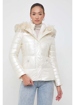 Morgan kurtka damska kolor beżowy zimowa ze sklepu ANSWEAR.com w kategorii Kurtki damskie - zdjęcie 166005104