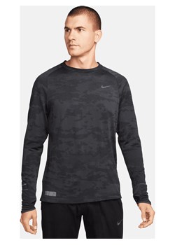Męska koszulka z długim rękawem do biegania Nike Therma-FIT ADV Running Division - Czerń ze sklepu Nike poland w kategorii T-shirty męskie - zdjęcie 166006171