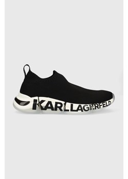 Karl Lagerfeld sneakersy QUADRA KL63213 kolor czarny ze sklepu ANSWEAR.com w kategorii Buty sportowe damskie - zdjęcie 166015724