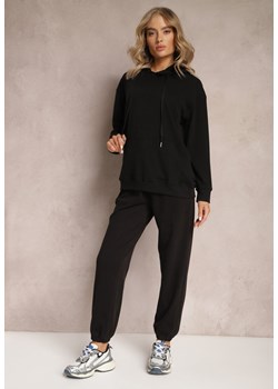 Czarny Komplet Dresowy z Bluzą i Spodniami Ciranova ze sklepu Renee odzież w kategorii Dresy damskie - zdjęcie 166016060