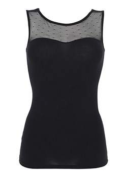 COTONELLA Top w kolorze czarnym ze sklepu Limango Polska w kategorii Bluzki damskie - zdjęcie 166016522