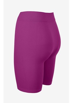 Marilyn legginsy damskie kolarki z prążkowanej dzianiny Fitness, Kolor różowy, Rozmiar S/M, Marilyn ze sklepu Intymna w kategorii Szorty - zdjęcie 166020563