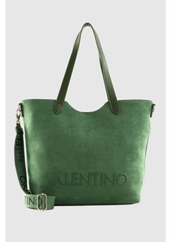 VALENTINO Zielona shopperka Courmayeur ze sklepu outfit.pl w kategorii Torby Shopper bag - zdjęcie 166021513