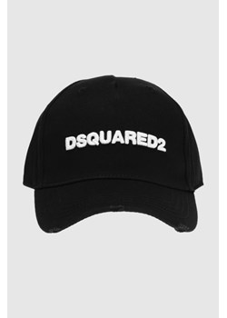 DSQUARED2 Czarna czapka z daszkiem ze sklepu outfit.pl w kategorii Czapki z daszkiem męskie - zdjęcie 166021622