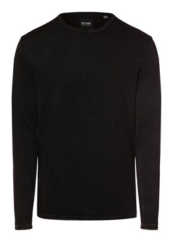 Only&Sons Sweter męski Mężczyźni drobna dzianina antracytowy marmurkowy ze sklepu vangraaf w kategorii Swetry męskie - zdjęcie 166024402