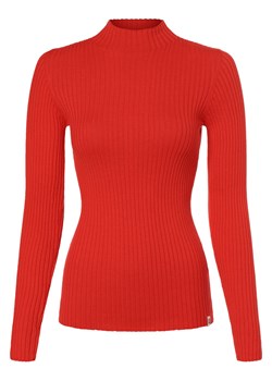 ARMEDANGELS Sweter damski Kobiety Bawełna czerwony jednolity ze sklepu vangraaf w kategorii Swetry damskie - zdjęcie 166024404