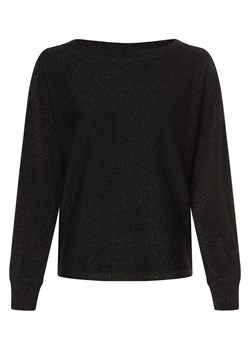 comma Sweter damski Kobiety wiskoza czarny jednolity ze sklepu vangraaf w kategorii Swetry damskie - zdjęcie 166024424
