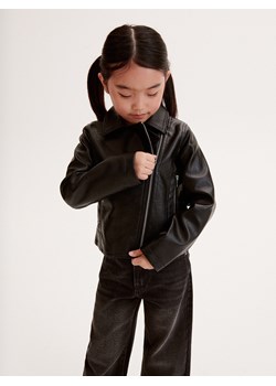 Reserved - Kurtka ramoneska - czarny ze sklepu Reserved w kategorii Kurtki dziewczęce - zdjęcie 166028400