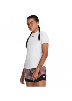 Damska koszulka treningowa Under Armour UA W\'s Ch. Pro Train SS - biała ze sklepu Sportstylestory.com w kategorii Bluzki damskie - zdjęcie 166029221