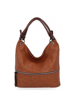 Uniwersalna Torebka Damska XL firmy Hernan HB0386 Ruda ze sklepu PaniTorbalska w kategorii Torby Shopper bag - zdjęcie 166030704