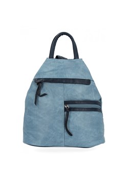 Uniwersalny Plecak Damski firmy Hernan HB0195 Błękitny ze sklepu PaniTorbalska w kategorii Plecaki - zdjęcie 166030983
