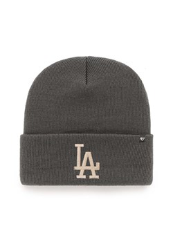 47brand czapka MLB Los Angeles Dodgers kolor szary ze sklepu ANSWEAR.com w kategorii Czapki zimowe męskie - zdjęcie 166031561