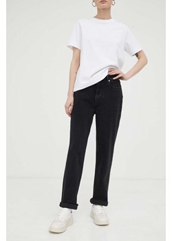 Samsoe Samsoe jeansy damskie high waist ze sklepu PRM w kategorii Jeansy damskie - zdjęcie 166042443