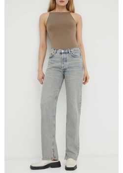 Samsoe Samsoe jeansy Susan damskie high waist ze sklepu PRM w kategorii Jeansy damskie - zdjęcie 166042621