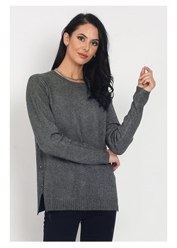 ASSUILI Sweter w kolorze szarym ze sklepu Limango Polska w kategorii Swetry damskie - zdjęcie 166043251