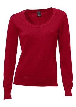 Heine Sweter w kolorze czerwonym ze sklepu Limango Polska w kategorii Swetry damskie - zdjęcie 166043532