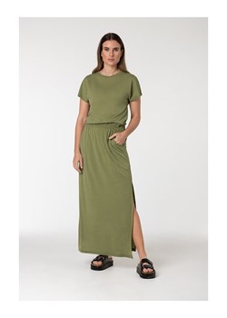 super.natural Sukienka &quot;Feel Good&quot; w kolorze khaki ze sklepu Limango Polska w kategorii Sukienki - zdjęcie 166044014