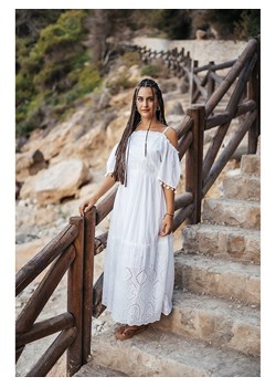 Isla Bonita by SIGRIS Sukienka w kolorze białym ze sklepu Limango Polska w kategorii Sukienki - zdjęcie 166044063
