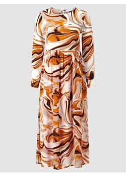 Rich &amp; Royal Sukienka w kolorze pomarańczowo-białym ze sklepu Limango Polska w kategorii Sukienki - zdjęcie 166045343