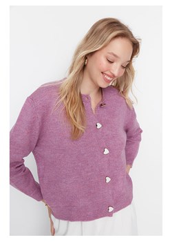 trendyol Kardigan w kolorze fioletowym ze sklepu Limango Polska w kategorii Swetry damskie - zdjęcie 166045852