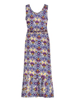 Fresh Made Sukienka w kolorze fioletowym ze wzorem ze sklepu Limango Polska w kategorii Sukienki - zdjęcie 166046110