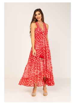 Peace &amp; Love Sukienka w kolorze czerwonym ze sklepu Limango Polska w kategorii Sukienki - zdjęcie 166047061