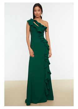 trendyol Sukienka w kolorze zielonym ze sklepu Limango Polska w kategorii Sukienki - zdjęcie 166047381