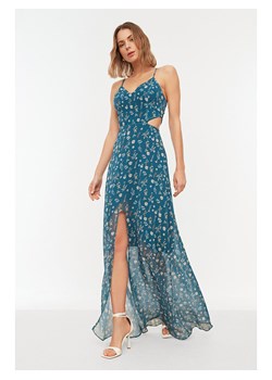 trendyol Sukienka w kolorze niebiesko-beżowym ze sklepu Limango Polska w kategorii Sukienki - zdjęcie 166047414