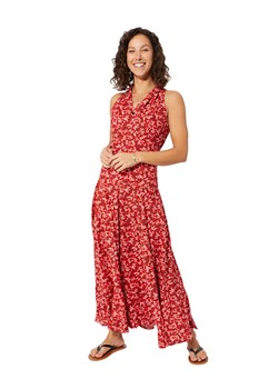 Aller Simplement Sukienka w kolorze czerwonym ze sklepu Limango Polska w kategorii Sukienki - zdjęcie 166047763