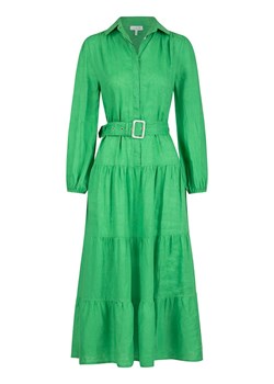 mint &amp; mia Lniana sukienka w kolorze zielonym ze sklepu Limango Polska w kategorii Sukienki - zdjęcie 166049064
