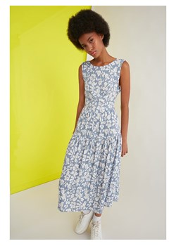 trendyol Sukienka w kolorze błękitno-białym ze sklepu Limango Polska w kategorii Sukienki - zdjęcie 166050342
