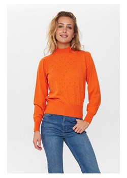 NÜMPH Sweter &quot;Nuedna&quot; w kolorze pomarańczowym ze sklepu Limango Polska w kategorii Swetry damskie - zdjęcie 166050633