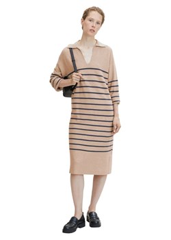 Tom Tailor Sukienka w kolorze beżowym ze sklepu Limango Polska w kategorii Sukienki - zdjęcie 166051744