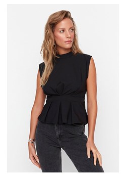 trendyol Bluzka w kolorze czarnym ze sklepu Limango Polska w kategorii Bluzki damskie - zdjęcie 166052063