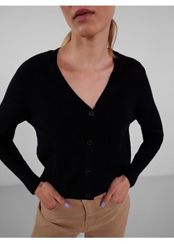 Pieces Kardigan w kolorze czarnym ze sklepu Limango Polska w kategorii Swetry damskie - zdjęcie 166052200