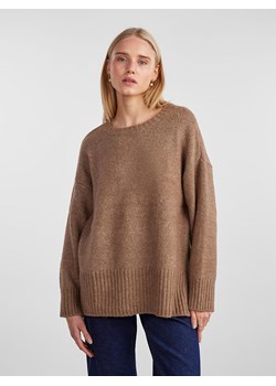 Pieces Sweter w kolorze jasnobrązowym ze sklepu Limango Polska w kategorii Swetry damskie - zdjęcie 166052743