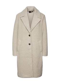 Vero Moda Płaszcz pluszowy w kolorze kremowym ze sklepu Limango Polska w kategorii Płaszcze damskie - zdjęcie 166052784