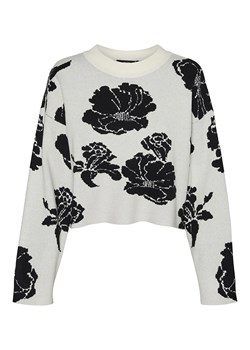 Vero Moda Sweter w kolorze biało-czarnym ze sklepu Limango Polska w kategorii Swetry damskie - zdjęcie 166053933