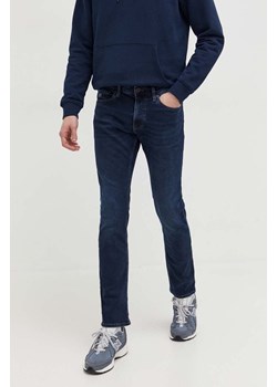 Tommy Jeans jeansy męskie kolor granatowy DM0DM18136 ze sklepu ANSWEAR.com w kategorii Jeansy męskie - zdjęcie 166056441