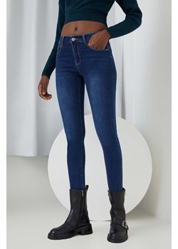 Answear Lab jeansy damskie kolor niebieski ze sklepu ANSWEAR.com w kategorii Jeansy damskie - zdjęcie 166070870