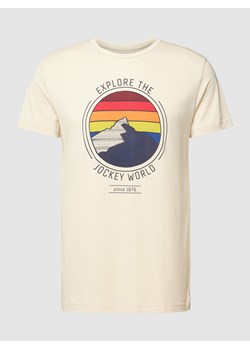 T-shirt z nadrukiem z motywem model ‘Night & Day’ ze sklepu Peek&Cloppenburg  w kategorii T-shirty męskie - zdjęcie 166070962