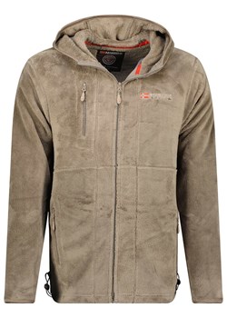 Geographical Norway Kurtka polarowa &quot;Upload&quot; w kolorze szarobrązowym ze sklepu Limango Polska w kategorii Bluzy męskie - zdjęcie 166072240