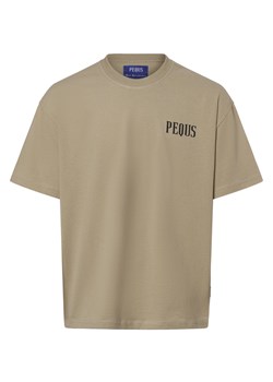 PEQUS T-shirt męski Mężczyźni Bawełna szary nadruk ze sklepu vangraaf w kategorii T-shirty męskie - zdjęcie 166072521