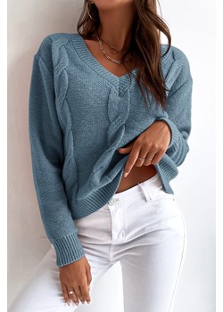 Sweter NERINETA SKY ze sklepu Ivet Shop w kategorii Swetry damskie - zdjęcie 166085300