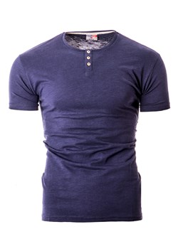 Męska koszulka t-shirt BUTTON ze sklepu Risardi w kategorii T-shirty męskie - zdjęcie 166087773