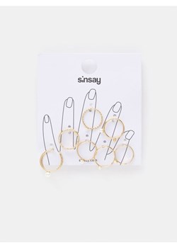 Sinsay - Pierścionki 7 pack - złoty ze sklepu Sinsay w kategorii Pierścionki - zdjęcie 166110574