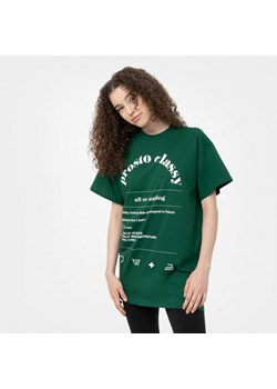 Damski t-shirt z nadrukiem PROSTO Chero - zielony ze sklepu Sportstylestory.com w kategorii Bluzki damskie - zdjęcie 166111034
