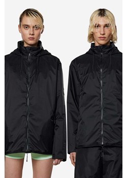 Rains kurtka Fuse Jacket 15400 damska kolor czarny przejściowa oversize 15400-BLACK. ze sklepu ANSWEAR.com w kategorii Kurtki damskie - zdjęcie 166113522