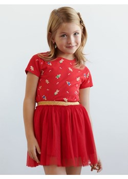 Sinsay - Koszulka z nadrukiem - czerwony ze sklepu Sinsay w kategorii Bluzki dziewczęce - zdjęcie 166125963