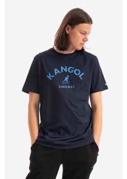 Kangol t-shirt bawełniany kolor granatowy z nadrukiem KLHB002-OFFWHITE ze sklepu ANSWEAR.com w kategorii T-shirty męskie - zdjęcie 166127141